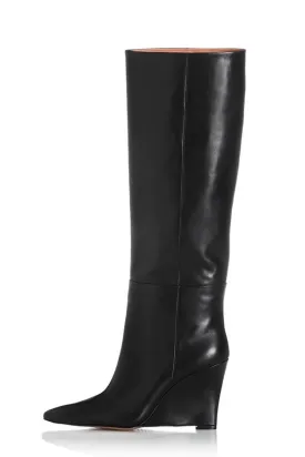 Alessandra Black Leather