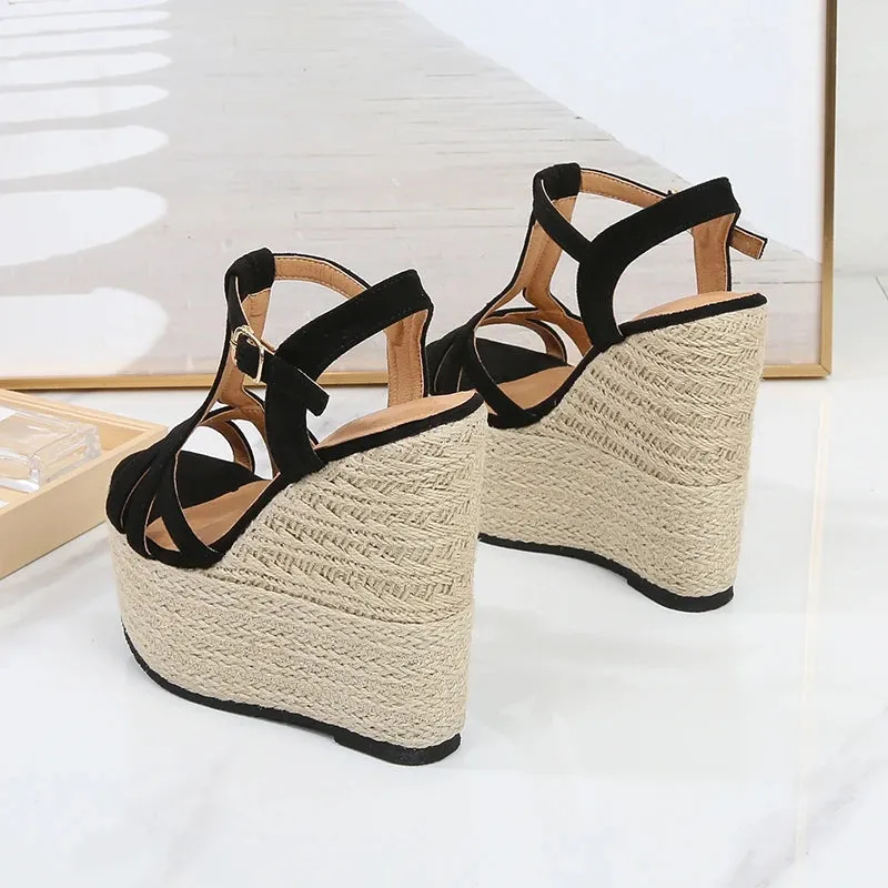 Alice- Plateau High Heels Sandale