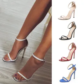 Amanda  Superhohe Damen High Heels Sandalen