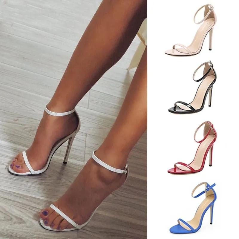 Amanda  Superhohe Damen High Heels Sandalen