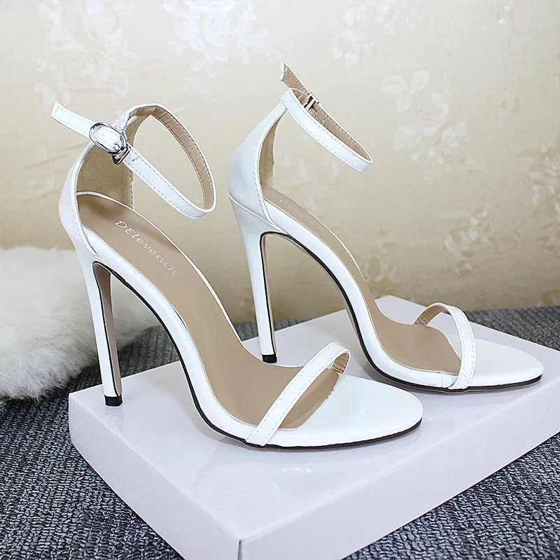 Amanda  Superhohe Damen High Heels Sandalen