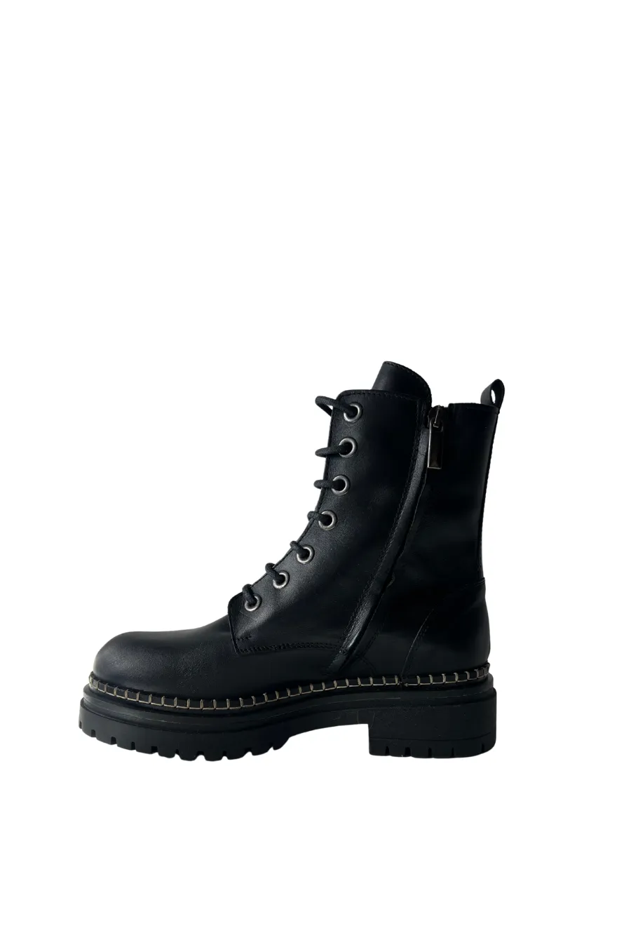 Anah Boot Black Leather