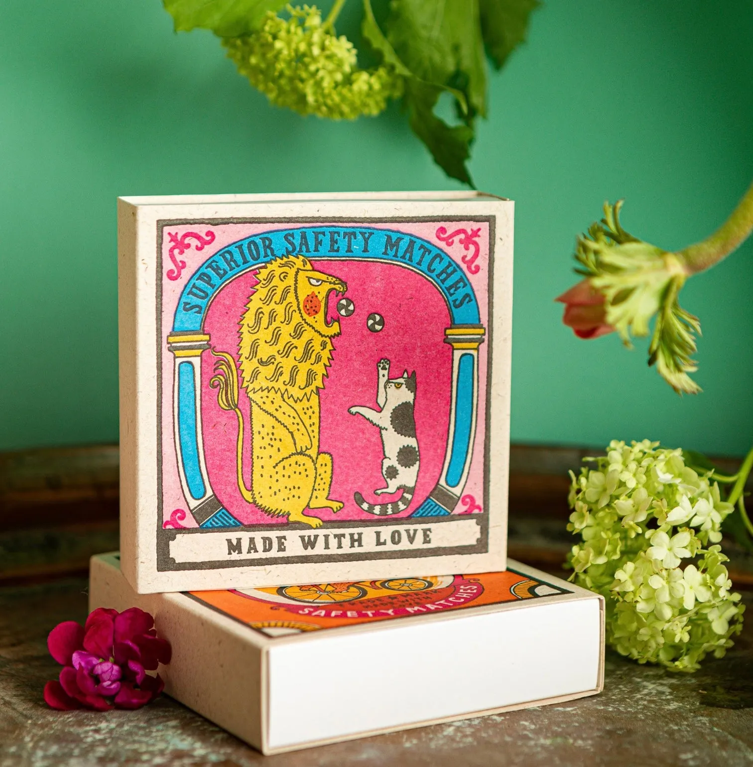 Archivist Match Boxes - Big Cat Little Cat
