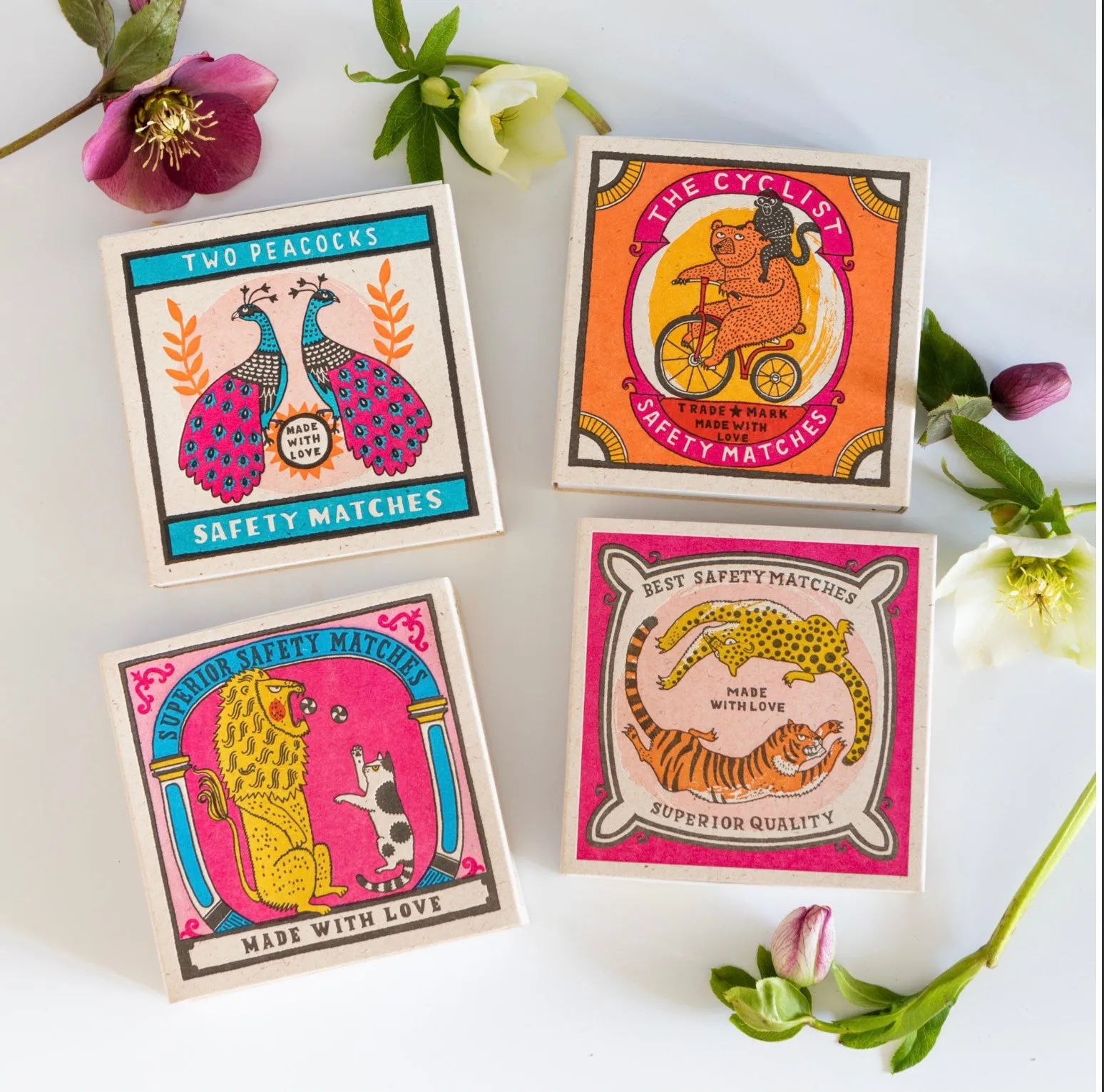 Archivist Match Boxes - Big Cat Little Cat