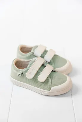 BONTON IZY SCRATCH VELCRO TWILL SNEAKERS