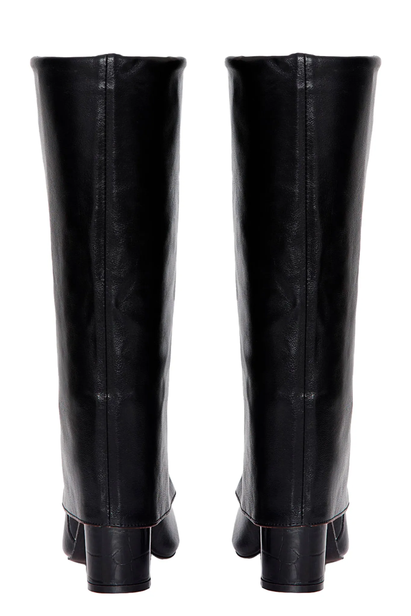 HIGH-HEEL GAITER BOOTS
