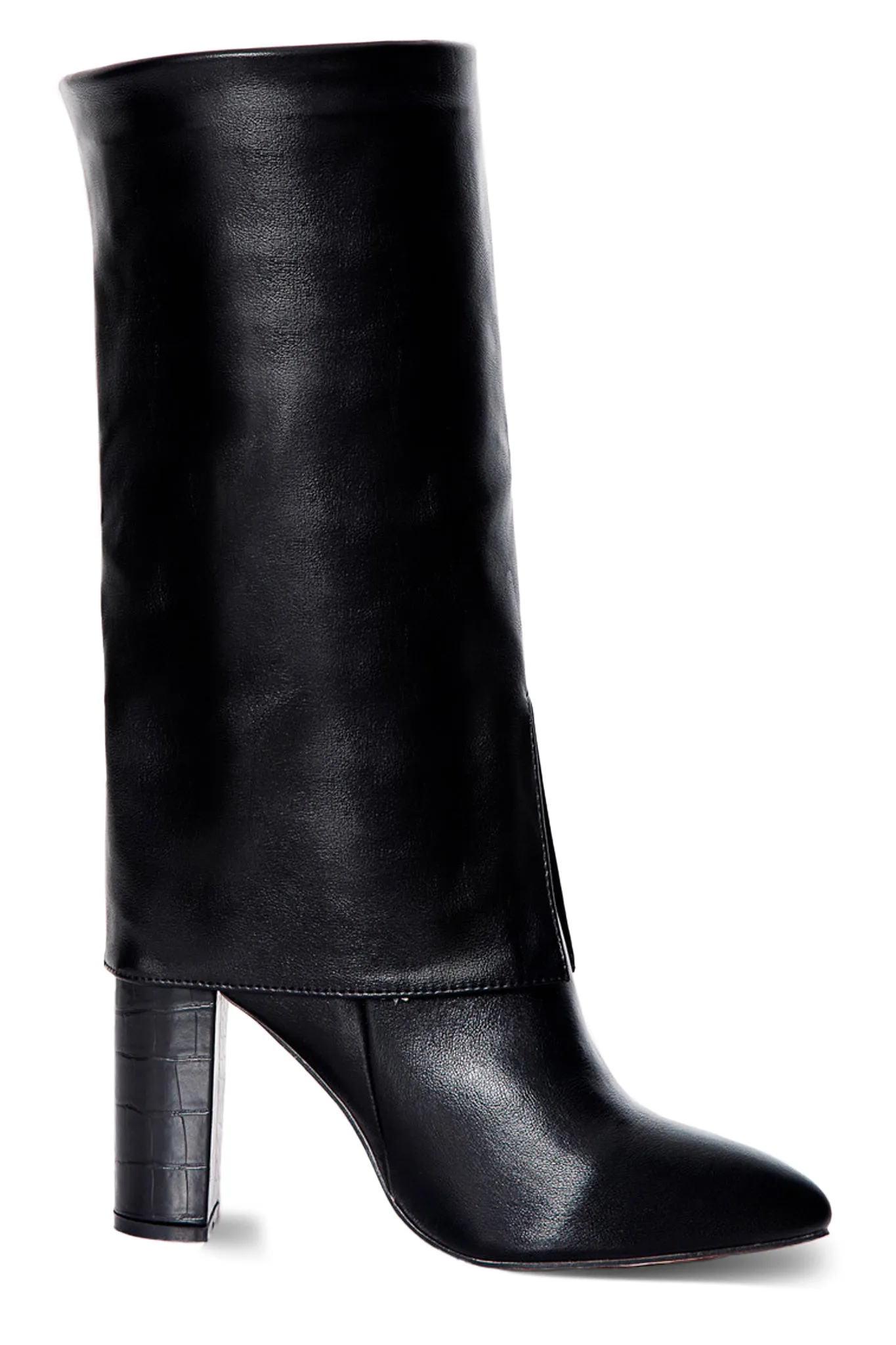 HIGH-HEEL GAITER BOOTS