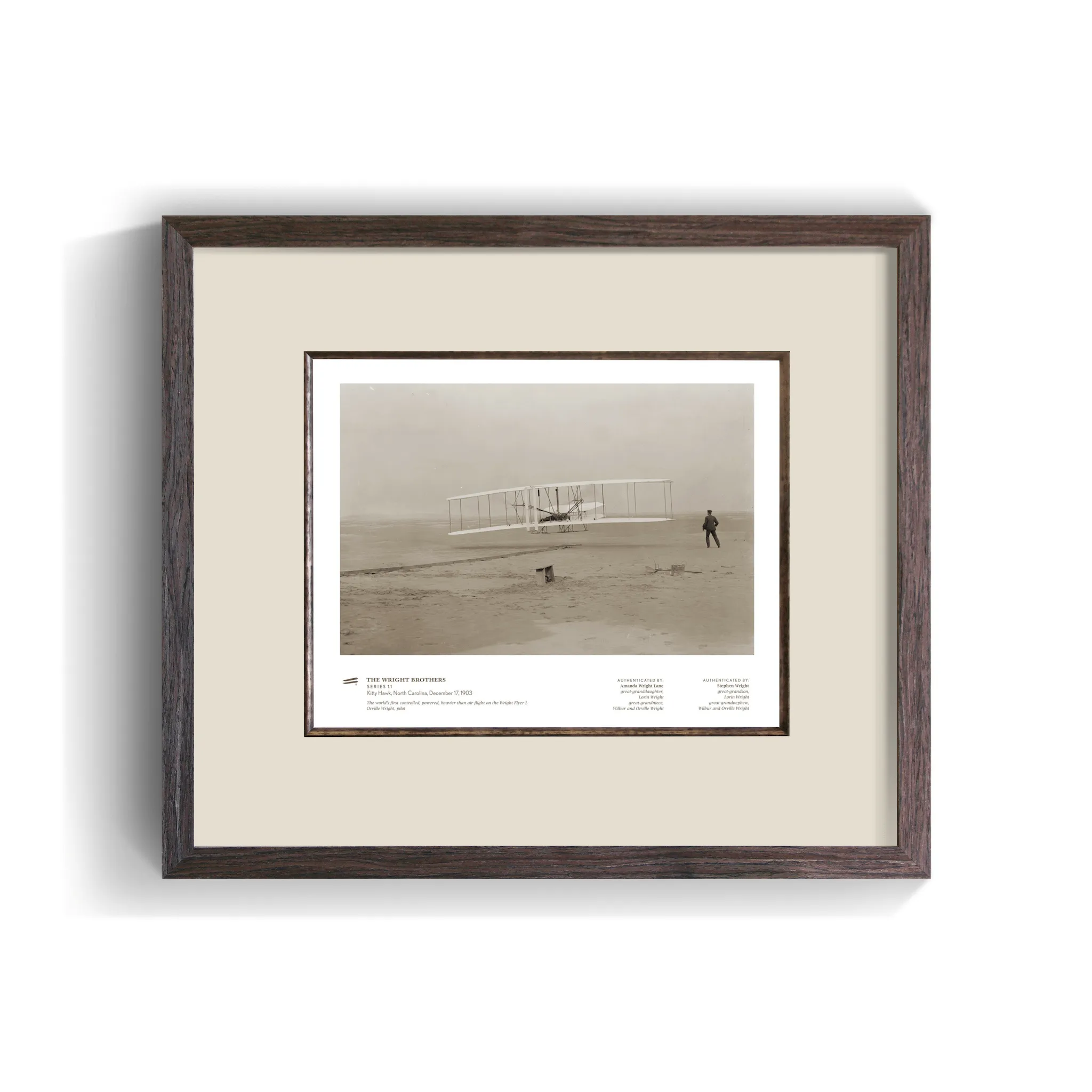 Kitty Hawk Series 1.1 | framed Gicle print (14x11)