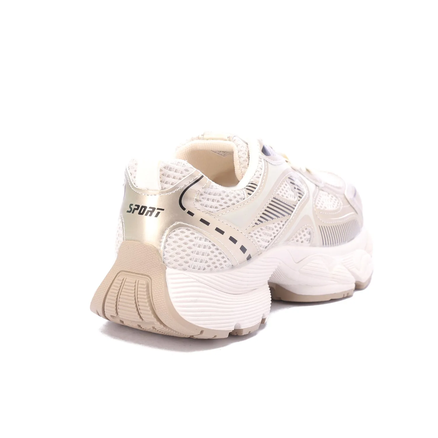 Lunar Glide Mesh Sneakers-Beige