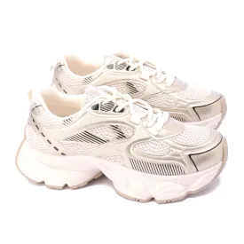 Lunar Glide Mesh Sneakers-Beige