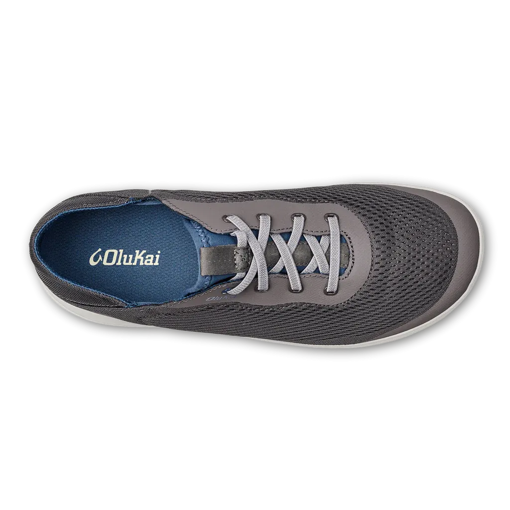 Men's Olukai Moku Pae Color: Pavement / Vintage Blue