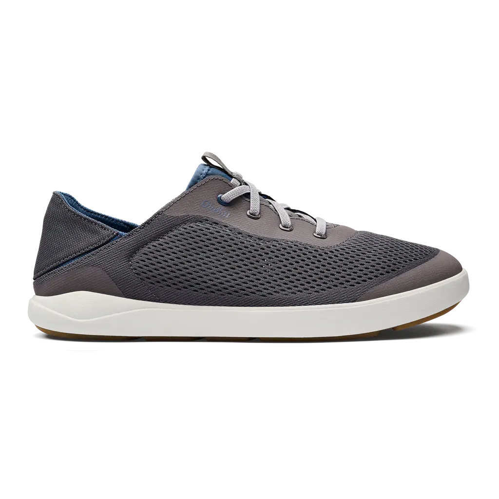 Men's Olukai Moku Pae Color: Pavement / Vintage Blue