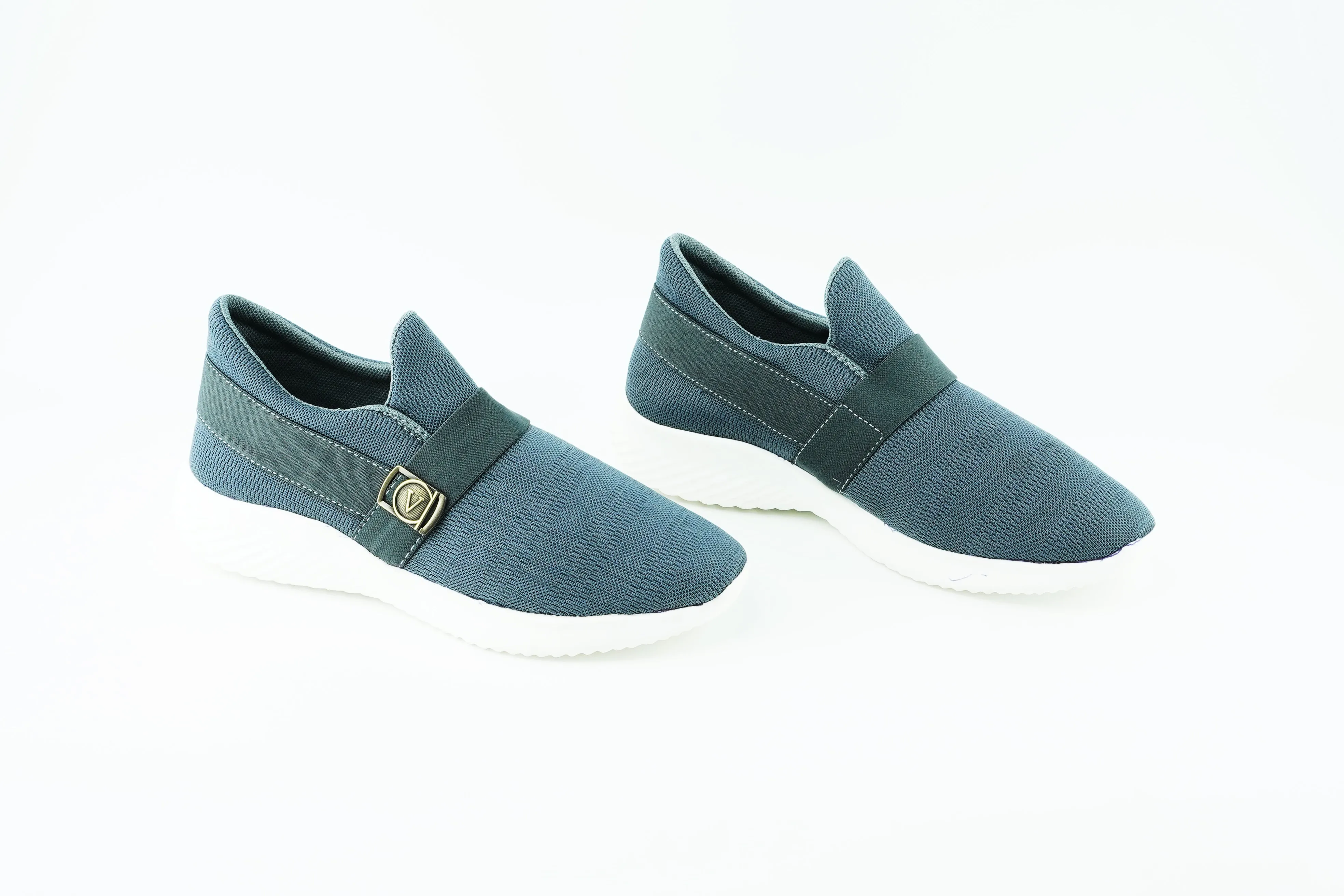 Teal Blue Casual Shoes For Men