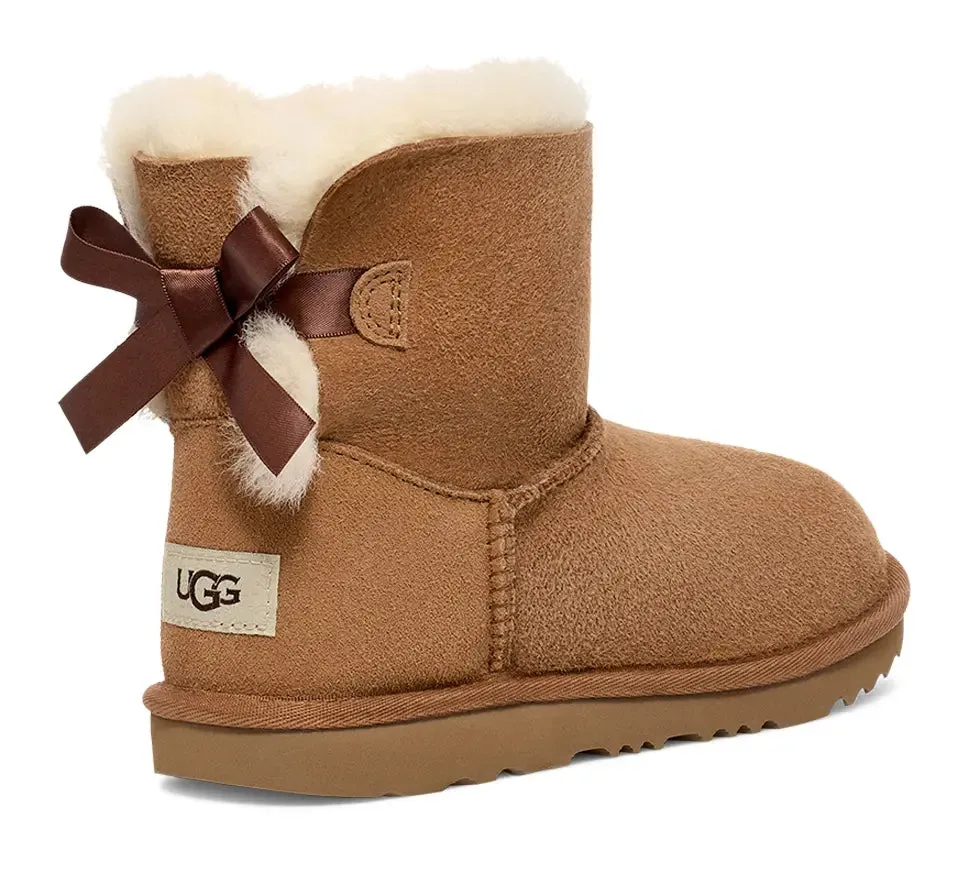 UGG Kids' Mini Bailey Bow II – Cozy, Cute & Play-Ready