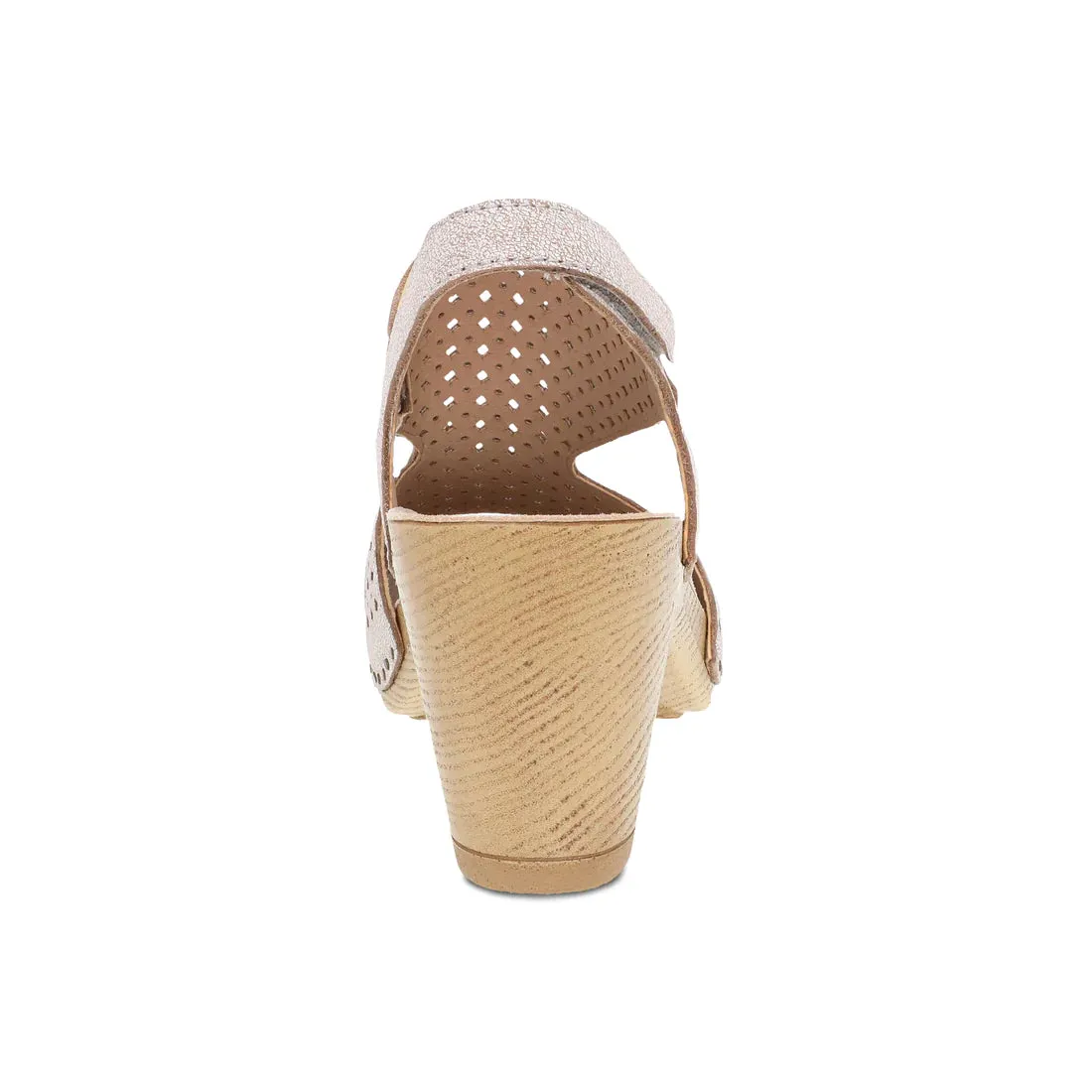 Women's Dansko Teagan Color: White Vintage Leather Sandal